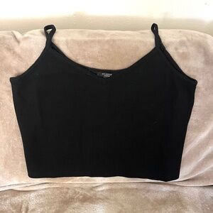 St. John Caviar Knit Tank Top Size XL
